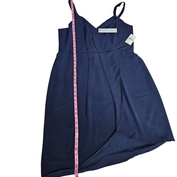 Dress the Population Women's Owen Plunge Neck Faux Wrap A-line Dress, 3X, NWT - Picture 12 of 12